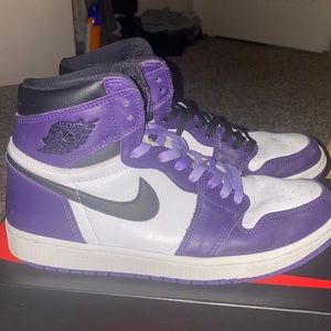 air jordan 1 court purple